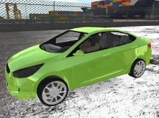 Aparcamiento de coches 3D